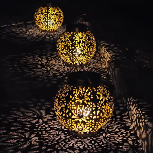 Lampe Solaire Jardin avec Effet Lumière Décoratif - BlxckFR