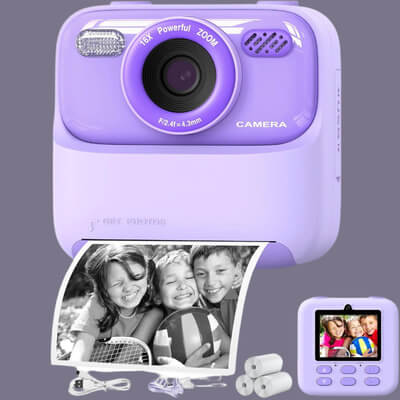 Appareil photo jetable amusant pour enfant - blxckfr