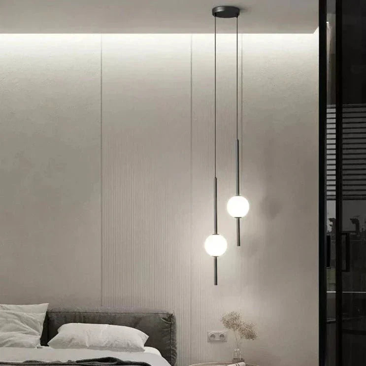 Lampe Plafond en Bois Massif | Élégante et Réglable