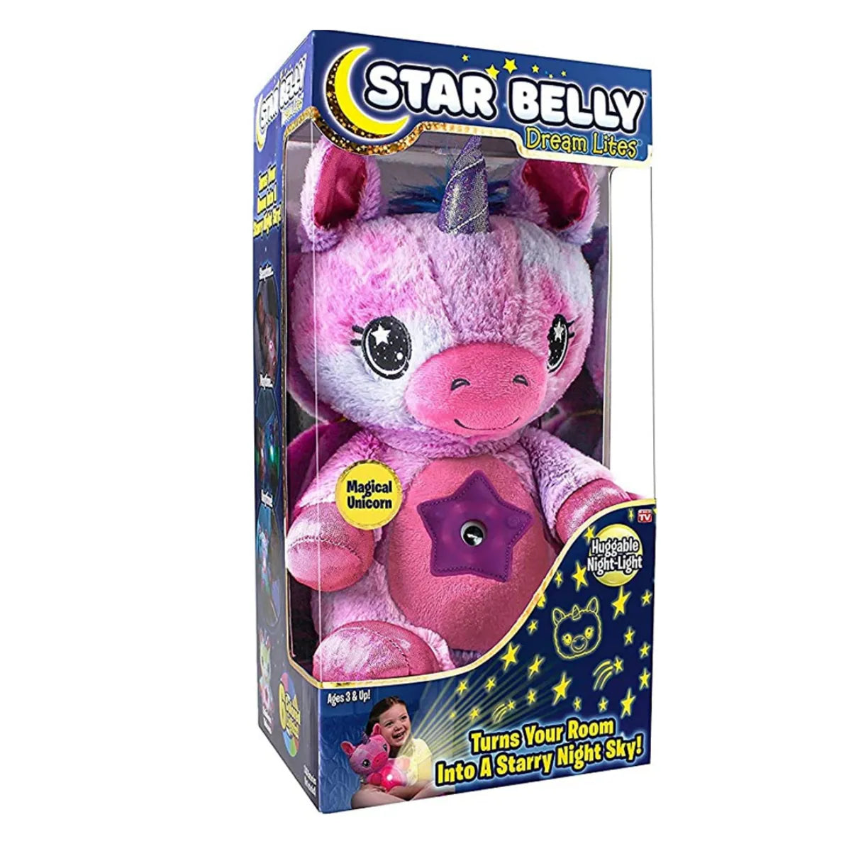 Lampe de Nuit Étoilée Licorne pour Enfants