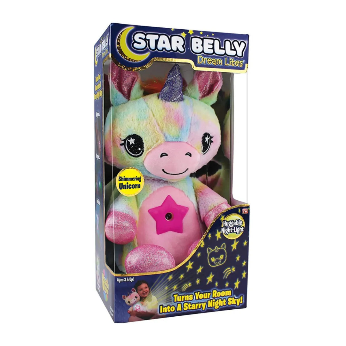 Lampe de Nuit Étoilée Licorne pour Enfants
