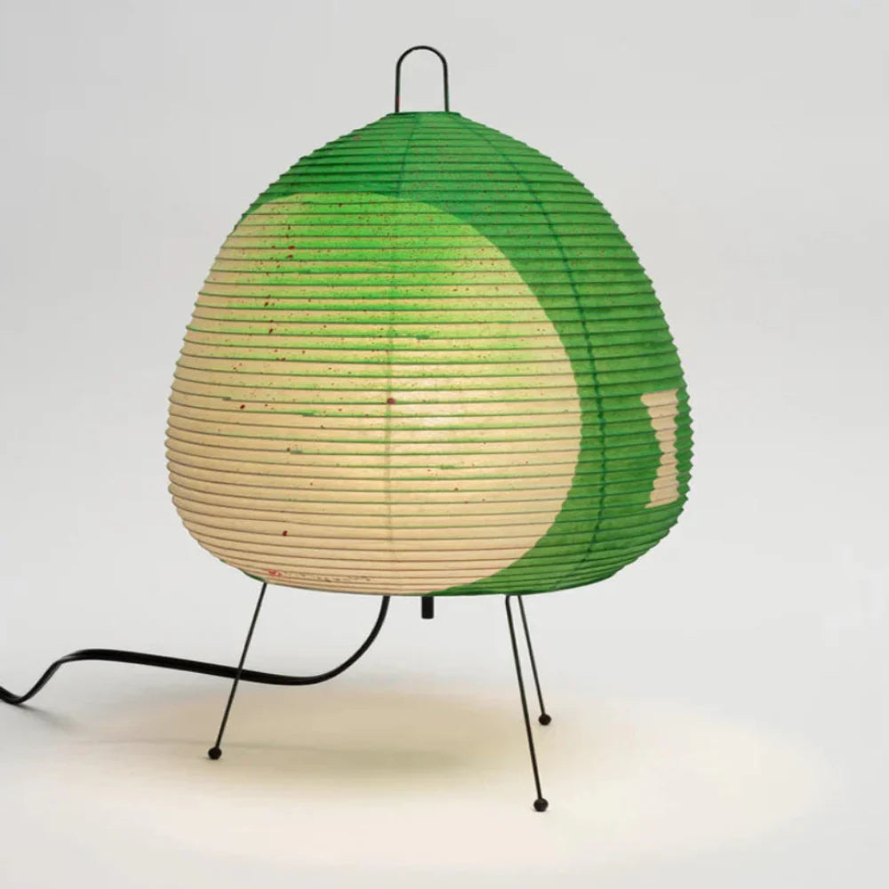 Lampe de Table Élégante Lumière Douce en Papier Japonais