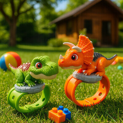 Talkie walkie enfant jouet - RexVoice™ → Radio enfant ludique RexVoice - blxckfr