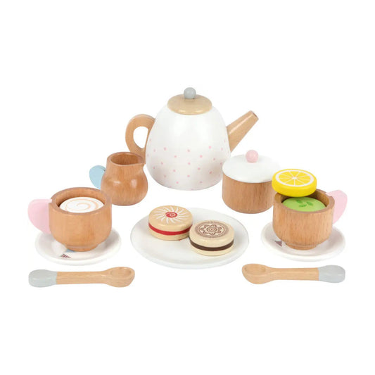 Jeux en Bois Thé Charmant - Décoration Enfantine Chaleureuse - BlxckFR