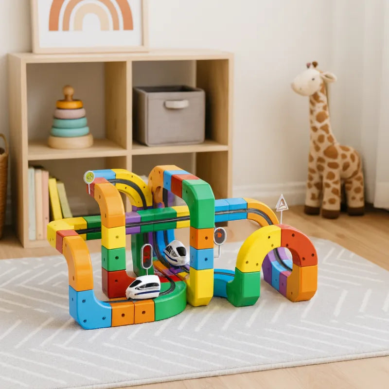Jeu de Train Enfant Éducatif 3D - blxckfr