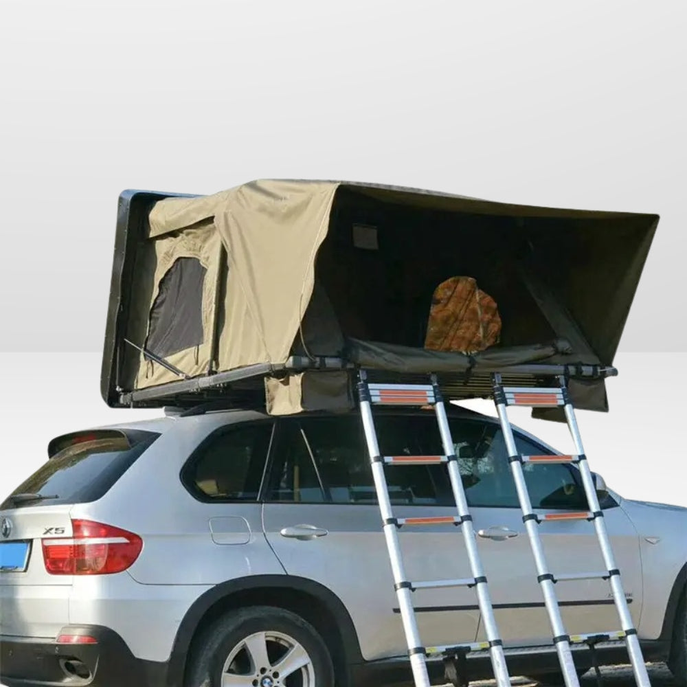 Tente de Toit pour 4 Personnes - Camping en Famille - Foivo
