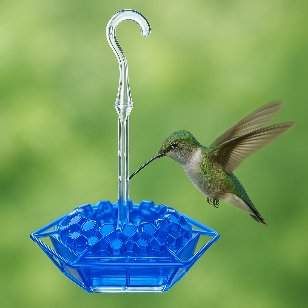 Nourrisson d'Oiseaux Rouge en Plastique Suspendu
