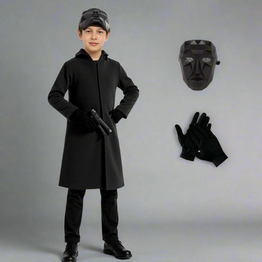 Costume de Super-Héros Enfant Polyester Complets de Jeu Gardien - BlxckFR
