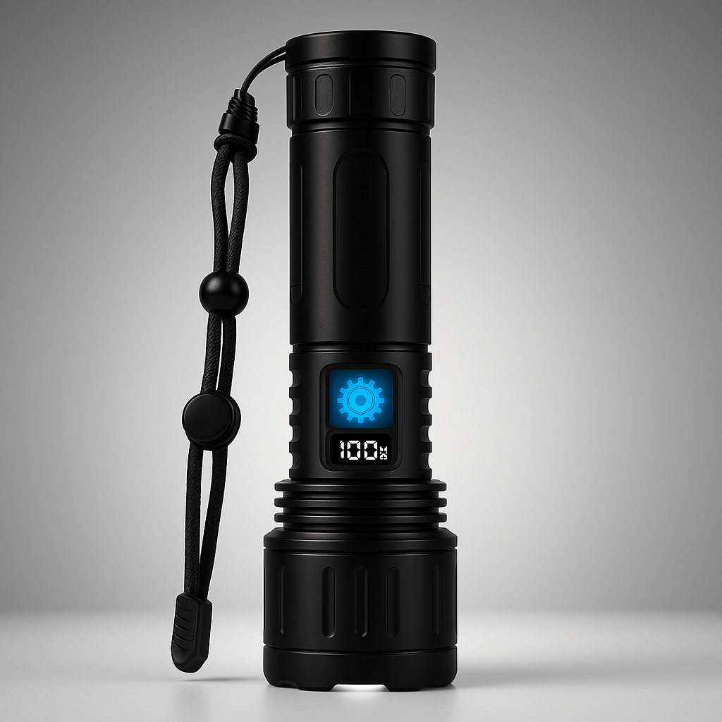 Lampe Torche LED Rechargeable Chasse - BlxckFR