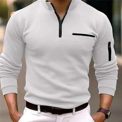 Polo Rayé Slim Fit Homme