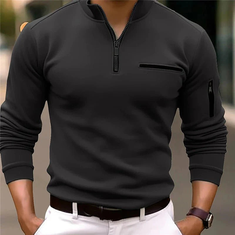 Polo Rayé Slim Fit Homme