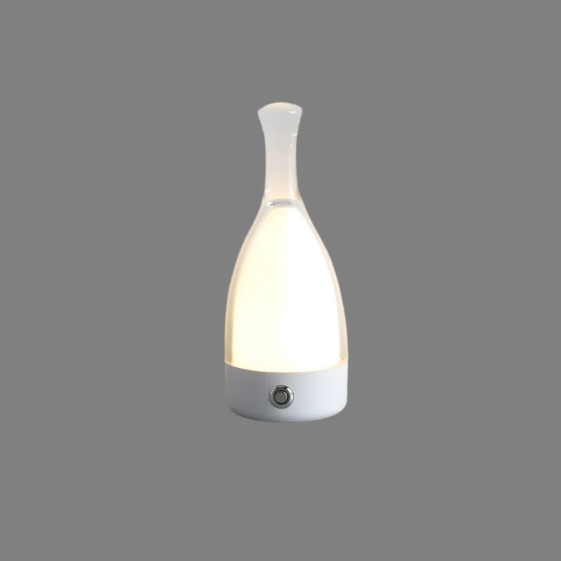 Lampe LED Bouteille Vin Élégante Réchargeable