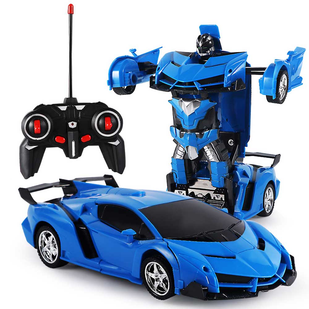 Voiture Télécommandée Jouet Robot Enfant - BlxckFR
