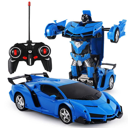 Voiture Télécommandée Jouet Robot Enfant - BlxckFR