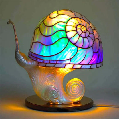 Lampe Vitrail Élégante – Luminaire Déco Chic, Éclairage Ambiance, Style Vintage