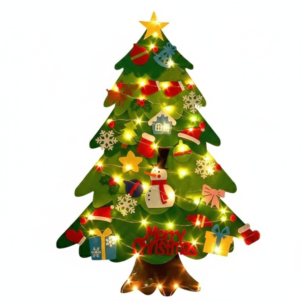Arbre de Noël en Felt pour Enfants