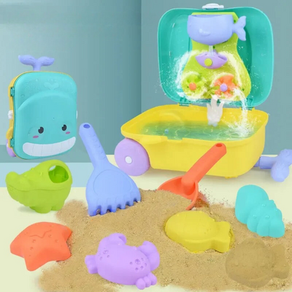 Jeu de Plage pour Enfants avec Charriot