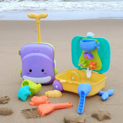 Jeu de Plage pour Enfants avec Charriot