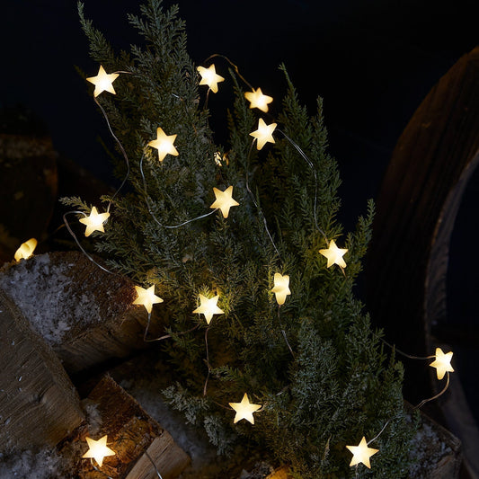 Guirlande lumineuse LED décorative avec temporisateur - blxckfr