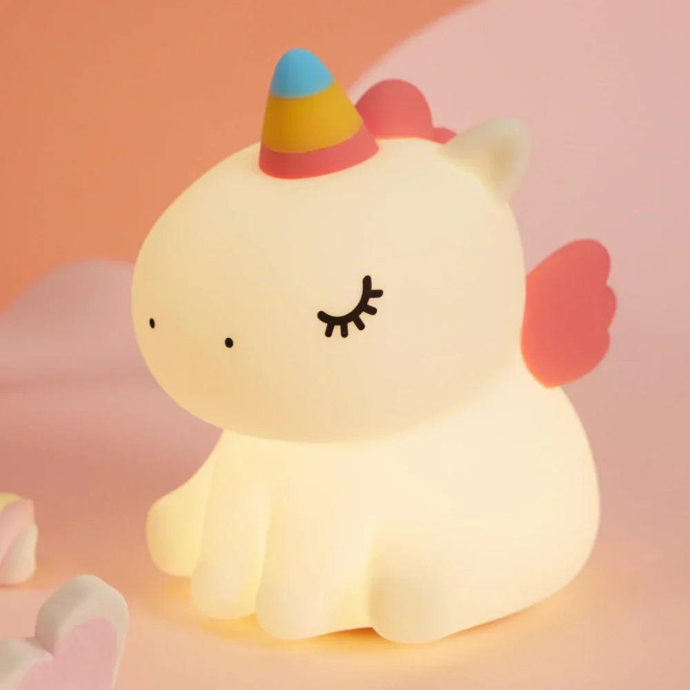 Lampe de Nuit Silhouette d'Animal Douce