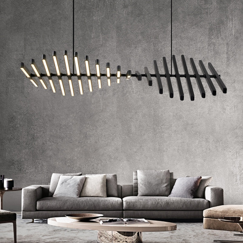 Lustre LED Design et Chic avec Télécommande