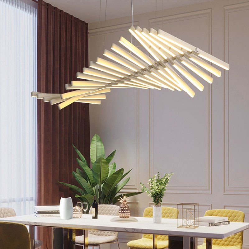 Lustre LED Design et Chic avec Télécommande