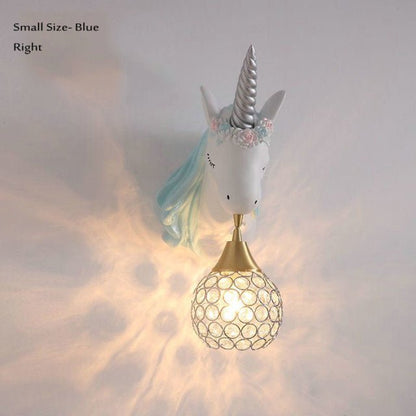 Lampe Murale Licorne Enchanteur pour Chambre d'Enfant
