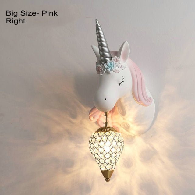 Lampe Murale Licorne Enchanteur pour Chambre d'Enfant