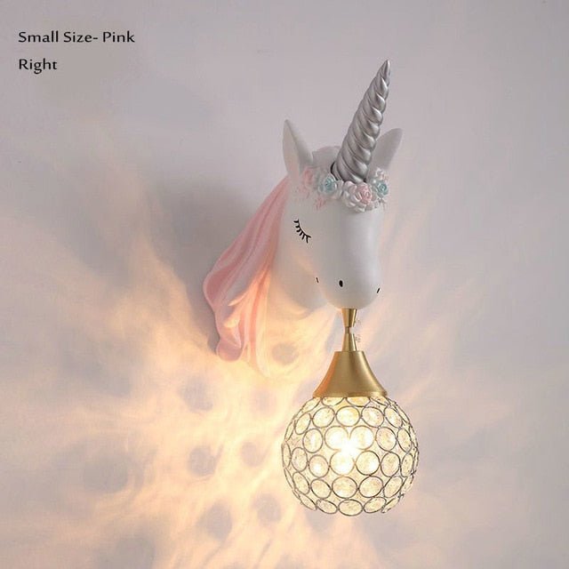 Lampe Murale Licorne Enchanteur pour Chambre d'Enfant