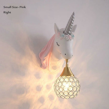 Lampe Murale Licorne Enchanteur pour Chambre d'Enfant