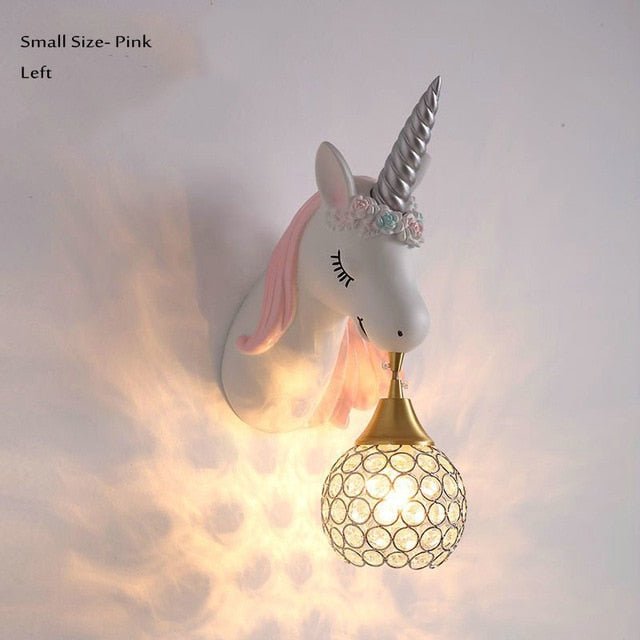 Lampe Murale Licorne Enchanteur pour Chambre d'Enfant
