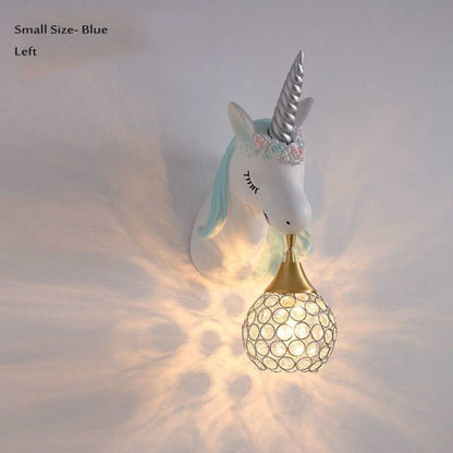 Lampe Murale Licorne Enchanteur pour Chambre d'Enfant