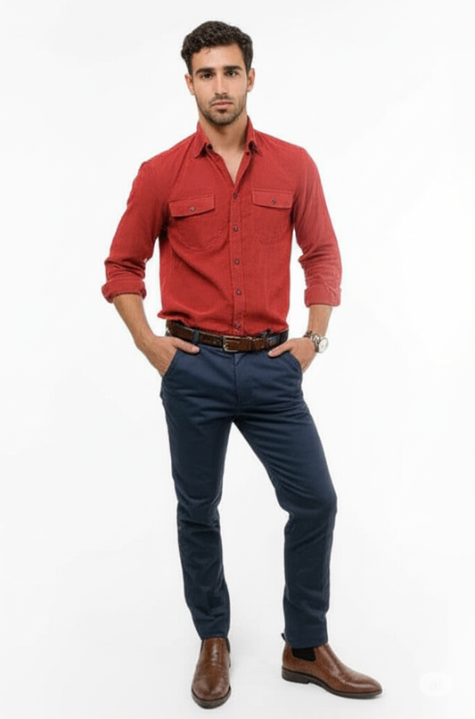 Chemise Homme Détendue pour Un Style Désinvolte - Foivo