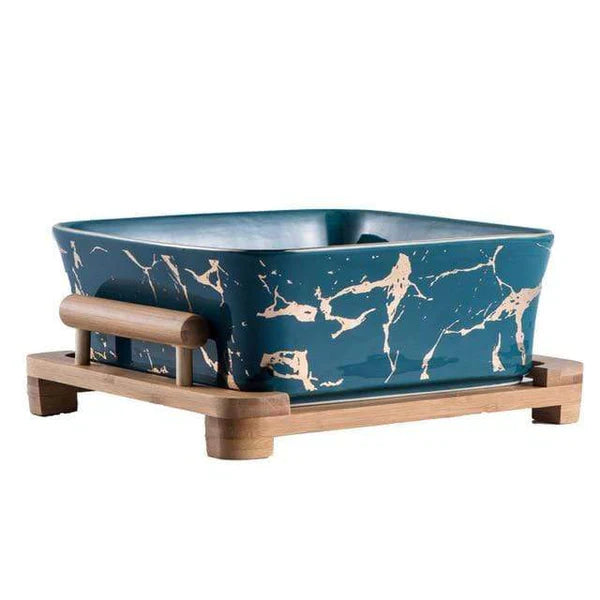 Bol de décoration boisé Élégant Scandinave - BlxckFR