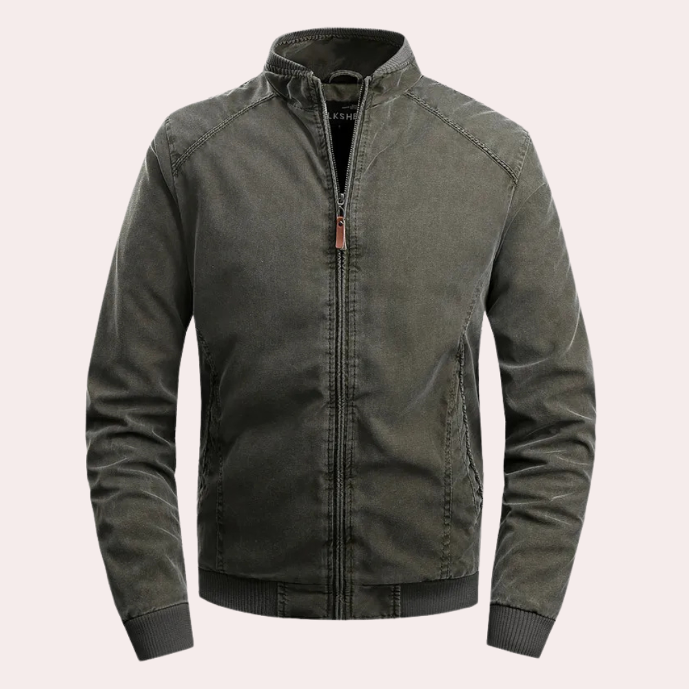 Veste zippée casual pour homme