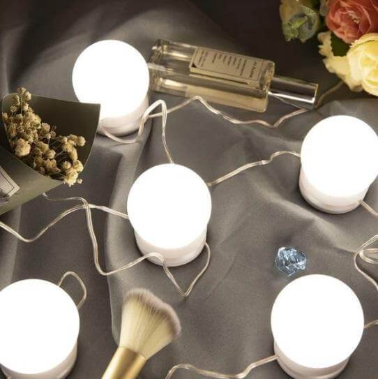 Ampoule LED Unisexe pour Miroir de Maquillage Lumineuse