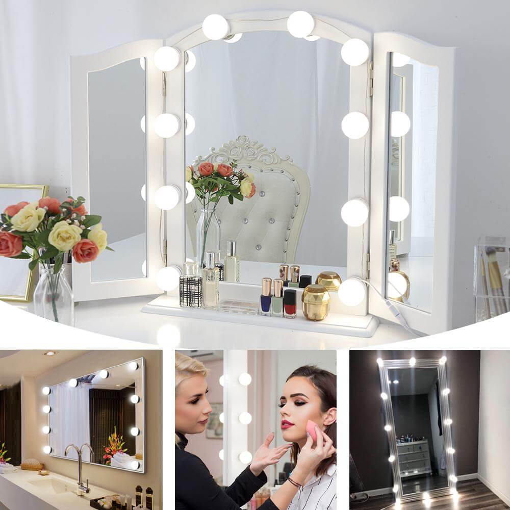 Ampoule LED Unisexe pour Miroir de Maquillage Lumineuse