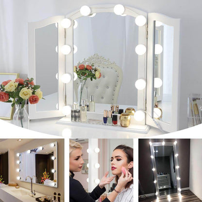 Ampoule LED Unisexe pour Miroir de Maquillage Lumineuse