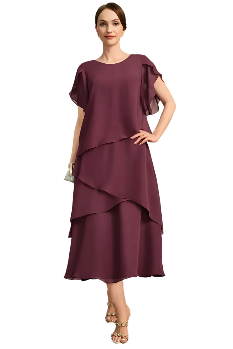 Robe Femme Grande Taille Superposée Coupe Ample - Foivo