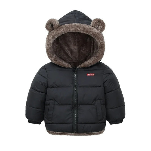 Veste Enfant Matelassée Polaire Epaisse Coupe Confortable - Foivo
