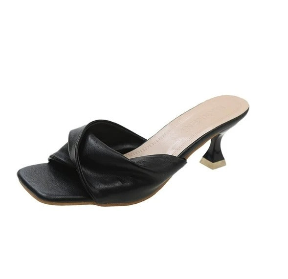 Mules Femme Talons Hauts Bout Pointu