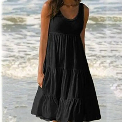 Robe Femme Moulante Sans Manches Dos Nu Fendue