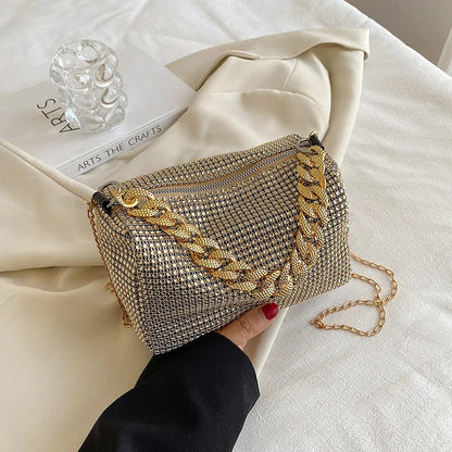 Sac seau Femme Orné de Strass Chic