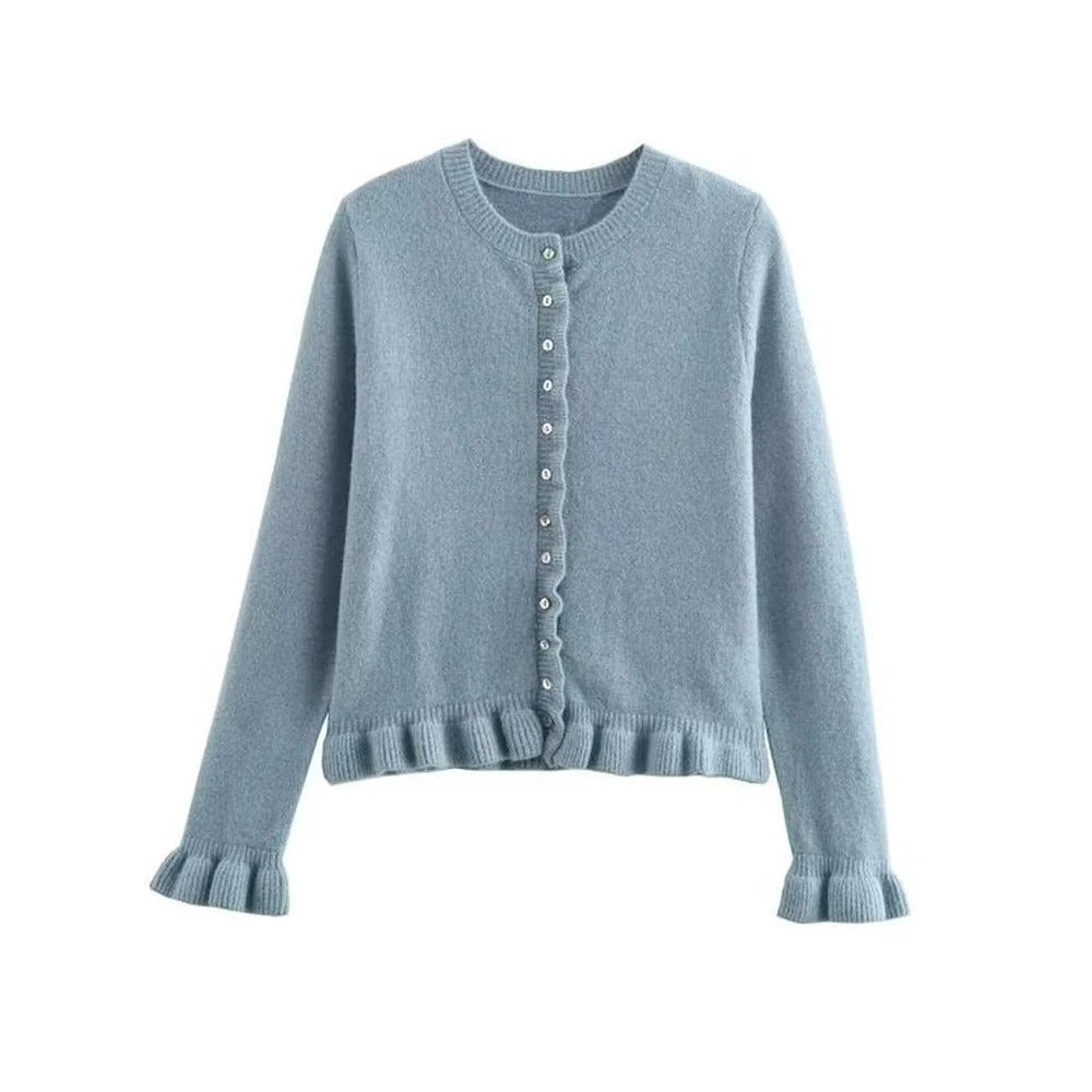 Cardigan Femme Maille Texturée Coupe Classique