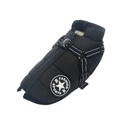 Manteau de Pluie Chien Douillet avec Harnais Intégré