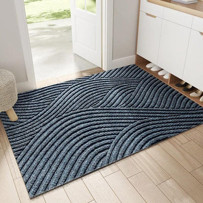 Tapis d'Entrée Design antidérapant - Résistant, Élégant et Lavable
