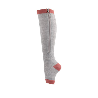 Chaussettes de Compression à Fermeture Éclair pour Meilleure Circulation