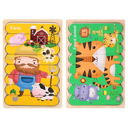Jeu Éducatif 3D Animalier pour Enfants