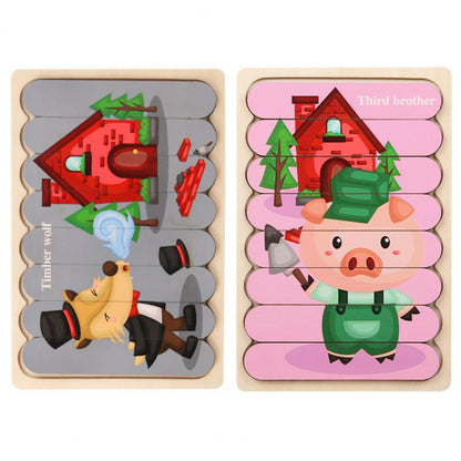 Jeu Éducatif 3D Animalier pour Enfants