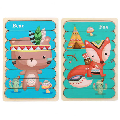 Jeu Éducatif 3D Animalier pour Enfants